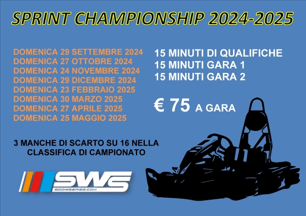 SPRINT SERIES ROUND 6