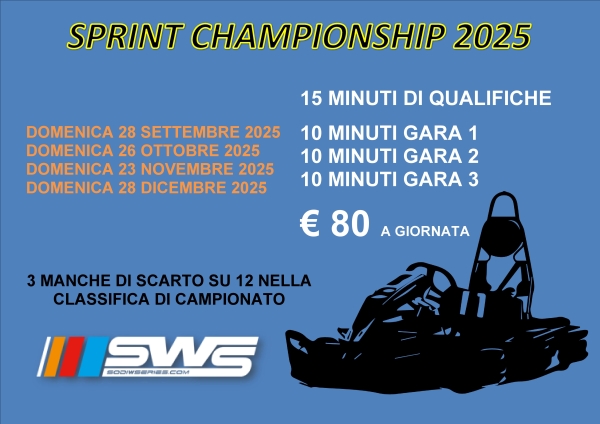 SPRINT SERIES ROUND 1