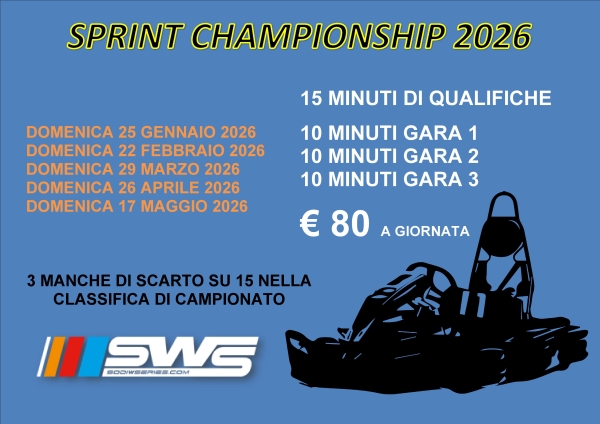 SPRINT SERIES ROUND 1